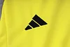 Joyfball 2024/2025 Flamenco Long Zipped Jacket Yellow Soccer Jersey 1:1 Thai Quality 
