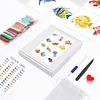 12pcs Marine Animals 5D DIY Square Drill Diamond Painting Kits for Adults Beginners Home Decor Diamonds Paintings Gem Art 5.91x7.09in