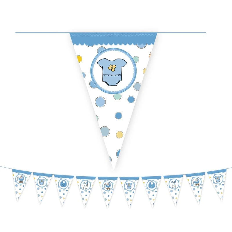 1Set Baby Shower Decoration Party Tableware Kid Birthday Paper Plate Cup Tablecloth Baby Shower Gender Reveal Party Supplies