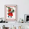 Diamond Painting -DIY Round Drill Santa Claus