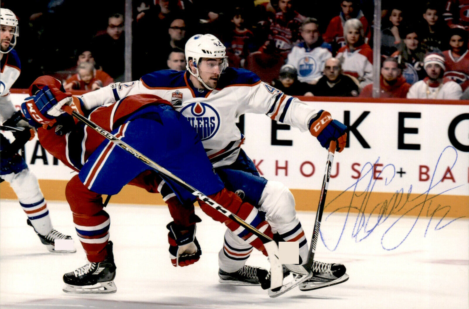 Anton Slepyshev SIGNED autographed 4x6 Photo Poster painting EDMONTON OILERS