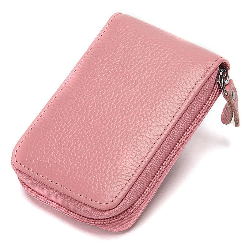 Unisex Creative Organ Card Holder Leather Large-Capacity Wallet