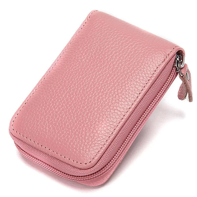 Unisex Creative Organ Card Holder Leather Large-Capacity Wallet
