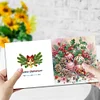 6PCS DIY Greeting Card Special shaped Diamond Painting Christmas Postcards