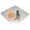 Aluminum Plate with Soft Grip Handle Mortar Board Holder 300*300mm for Plasterer