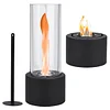 Tornado Tabletop Fireplace, Alcohol Tabletop Fire Pit, Great for Parties - Burn Time Over 60 Minutes, Premium Ethanol Tabletop Fire Pit - Spiral Flame