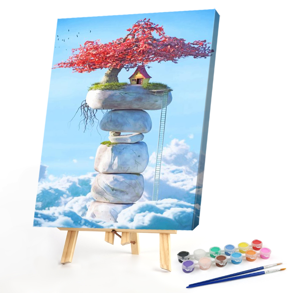 

40*50CM - Paint By Numbers - Landscape Room, 501 Original