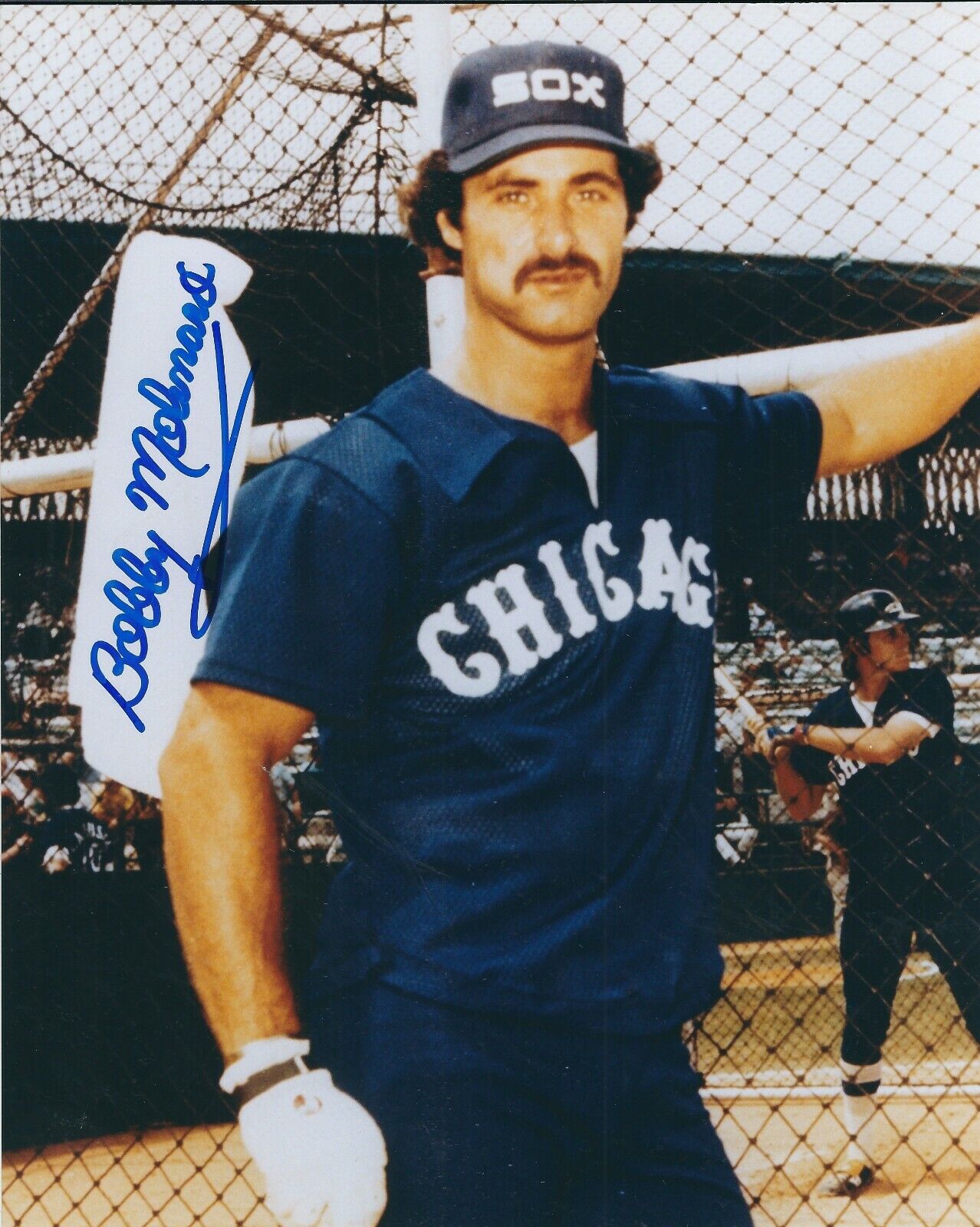 Signed 8x10 BOBBY MOLINARO Chicago White Sox Autographed Photo Poster painting - COA