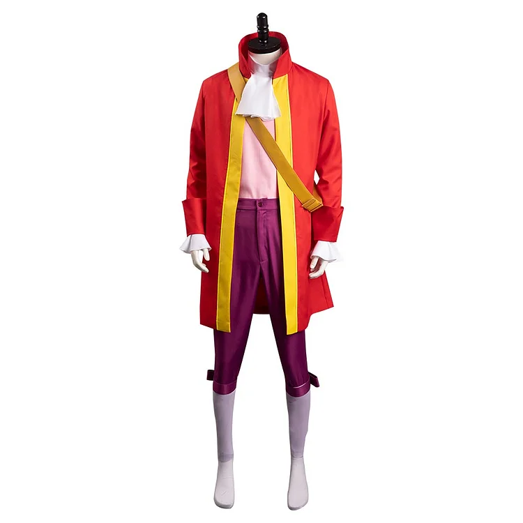 Peter Pan Captain Hook Cosplay Costume Halloween Carnival Party Disguise Suit
