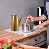 Stainless Steel Cold Water Kettle Large Capacity Wide Mouth for Coffee Tea Juice