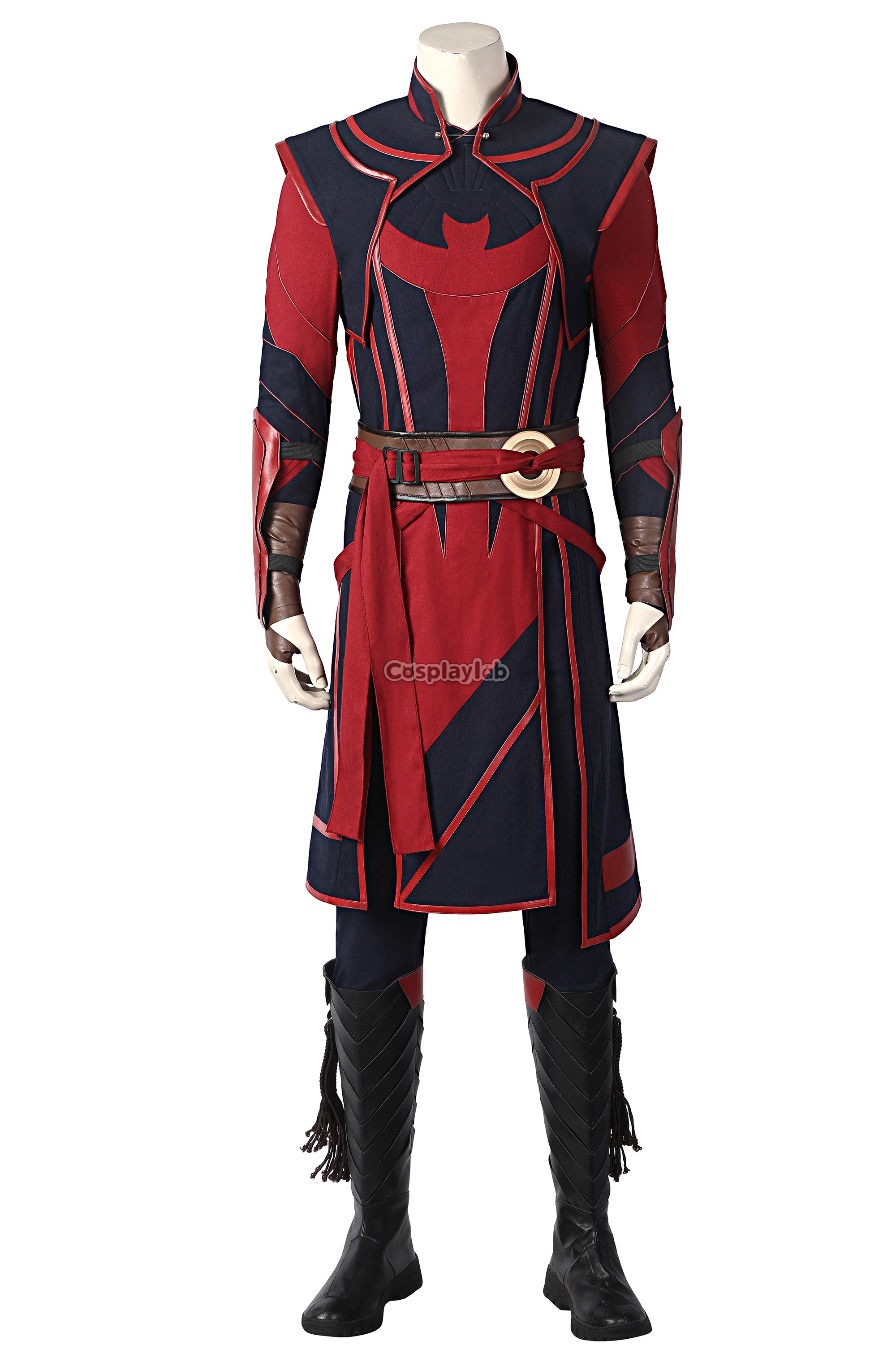 Stephen Strange Red Outfit Cosplay Costume