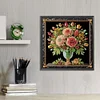 (Multi-Style)Dark Color Vase-Partial Special Shaped Diamond Painting 30*30CM