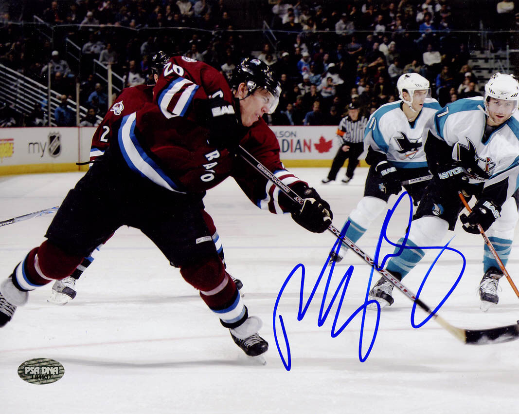 Paul Stastny SIGNED 8x10 Photo Poster painting Colorado Avalanche PSA/DNA AUTOGRAPHED