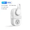 Travel Power Strip, ORICO 4 Outlets 2 USB Ports (1 USB C) with 4FT Wrapped Short Extension Cord Small Power Strip