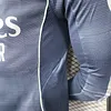 2025/2026 Long Sleeve Player Version Real Madrid Away Football Shirt 1:1 Thai Quality