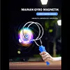 Luminous Hand-cranked Magnetic Track Magic Gyroscope