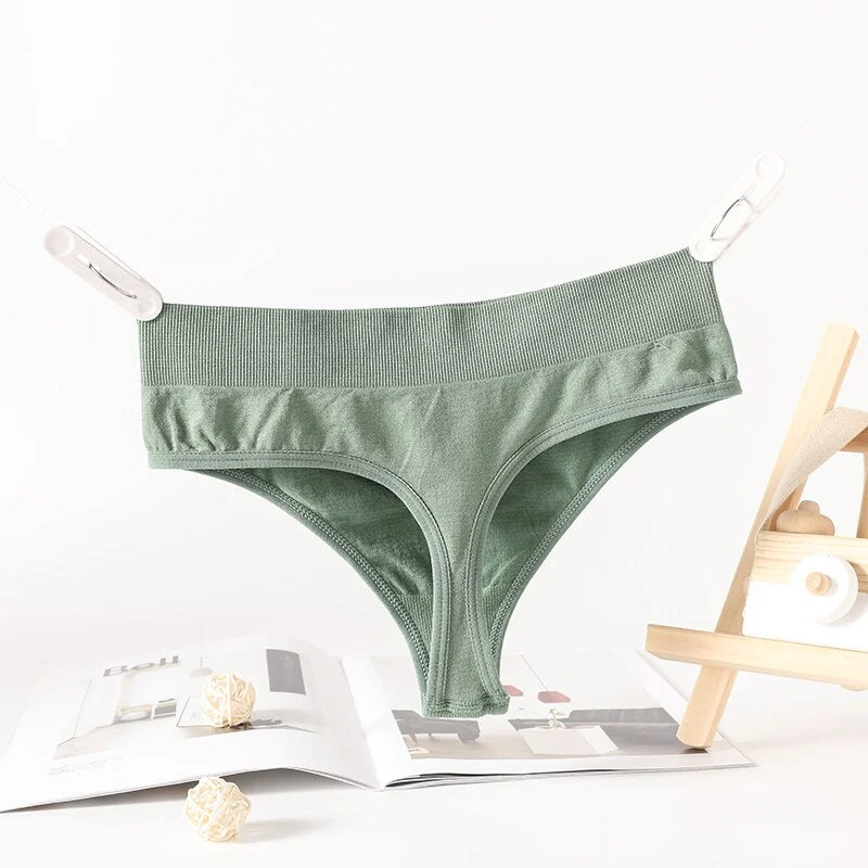 Thongs Women G-String Panties Sexy Lingerie Shapewear Pantys Underpants Female Intimates Seamless Underwear M-XL Design Briefs