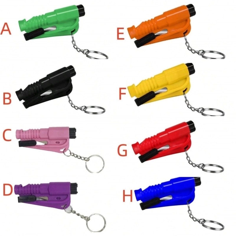 Minimalist Solid Color Alloy Bag Pendant Keychain