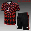 2025/2026 Flamenco pre-match training Red Inkjet Shirt+Shorts 1:1 Thai Quality
