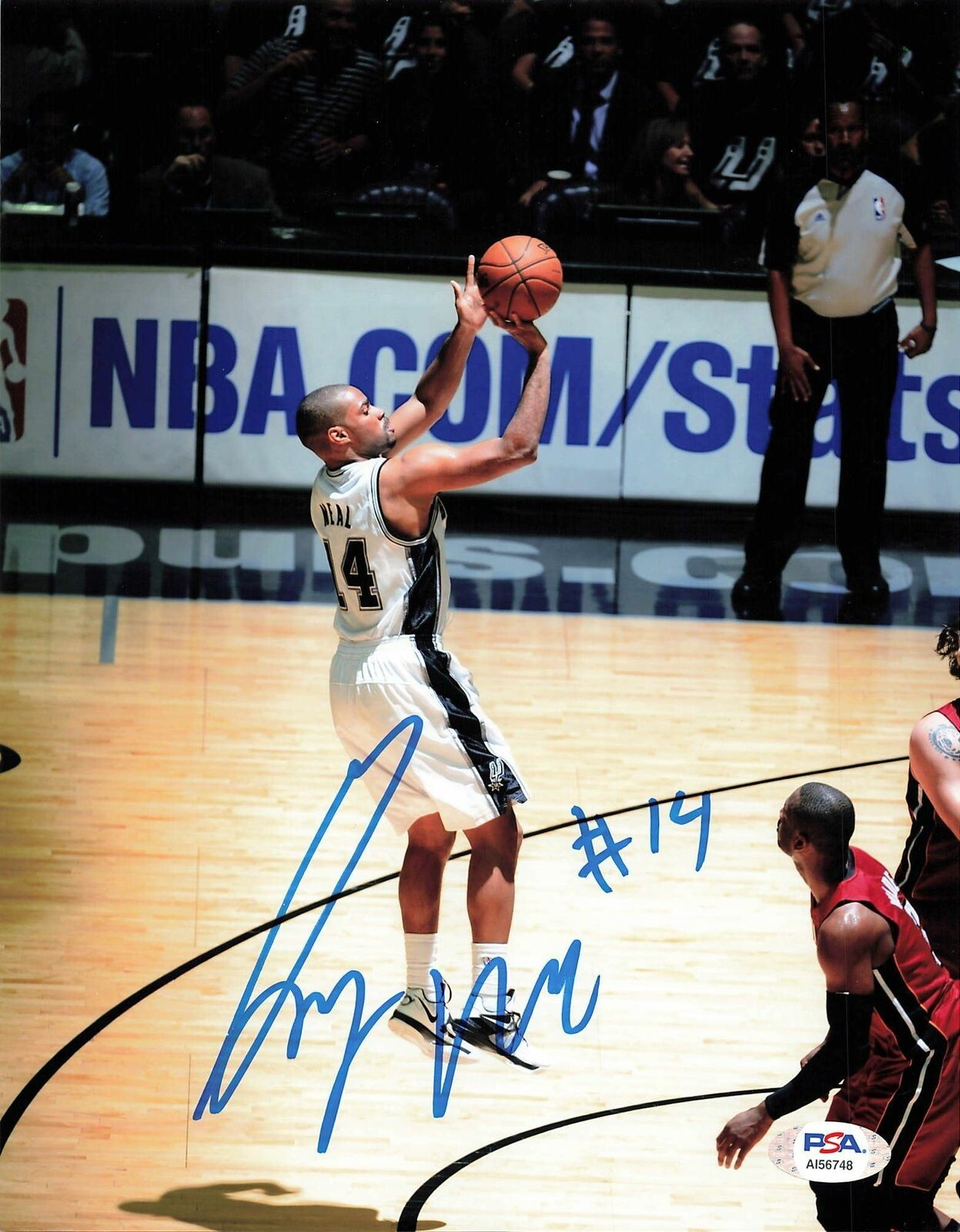 Gary Neal signed 8x10 Photo Poster painting PSA/DNA San Antonio Spurs Autographed