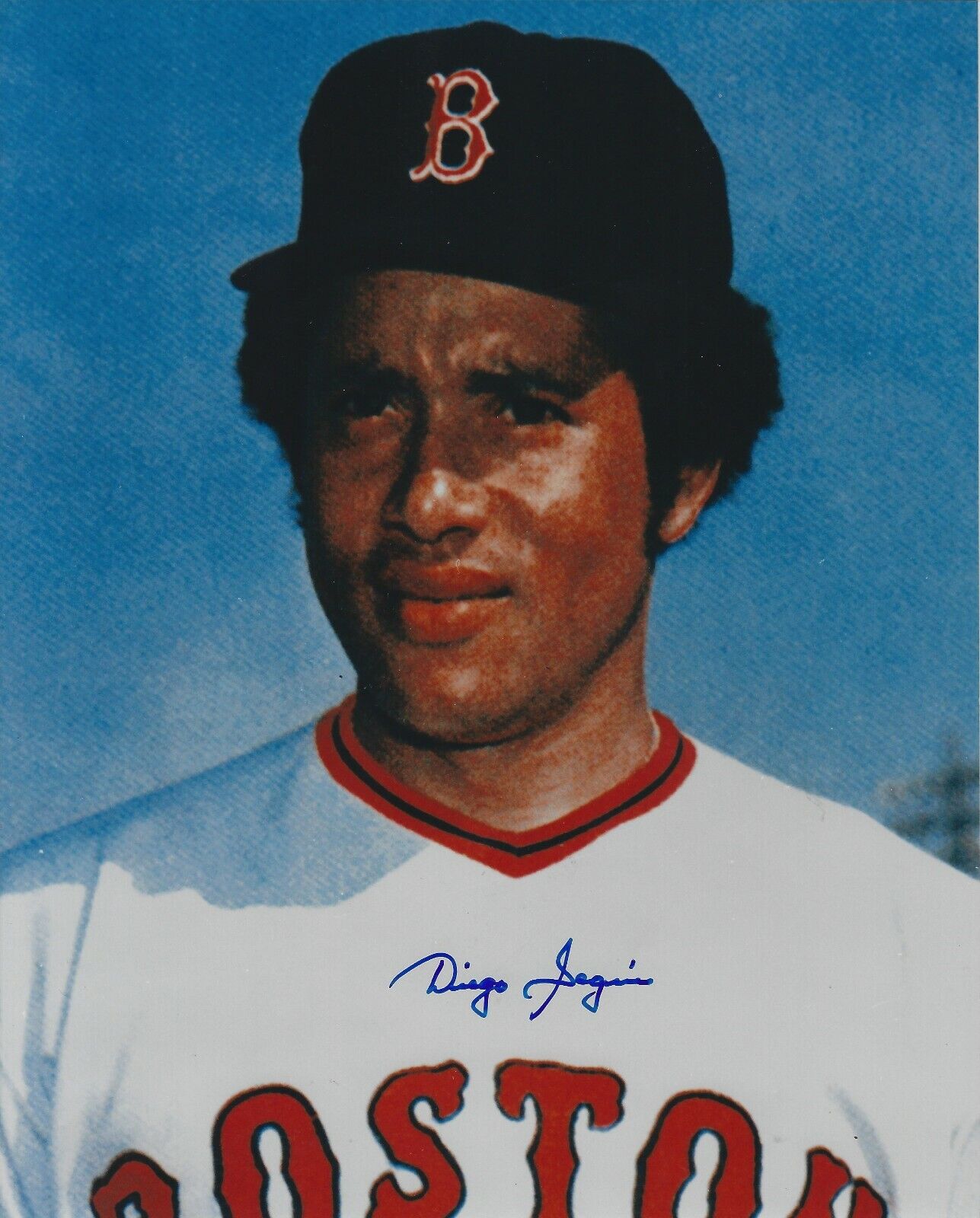 Signed DIEGO SEGUI 8X10 Boston Red Sox Autographed Photo Poster painting - COA