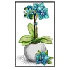 Orchid - 14CT Stamped Cross Stitch 22*36cm/8.66*14.17in