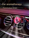 Vintage Car Air Freshener Turntable Deodorant Car Perfume Clip Auto Accessories