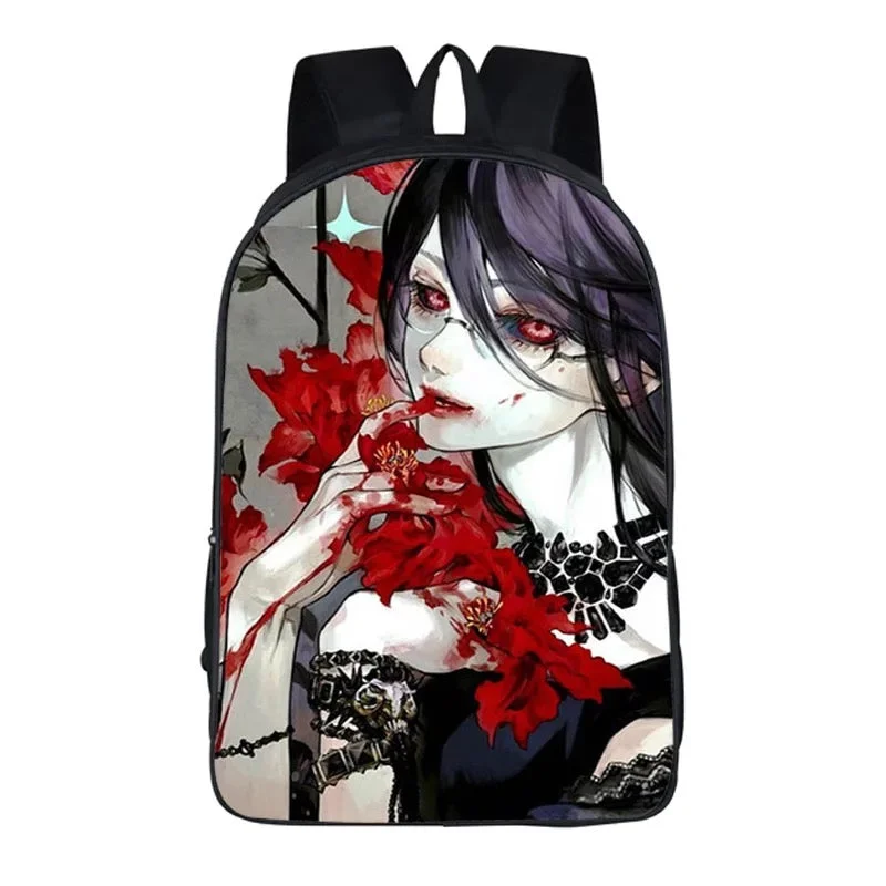 Buzzdaisy Tokyo Ghoul Kaneki Ken #4 Backpack School Sports Bag