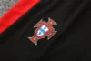 Portugal  25-26 1/4 Zip Tracksuit Black Chandal