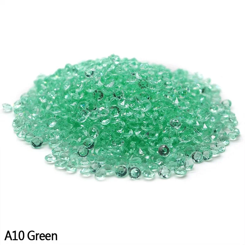 Wedding Decoration 1000PCS 4.5mm Crafts Crystal Confetti Table Scatters Clear Crystals Centerpiece Events Party Festive Supplies