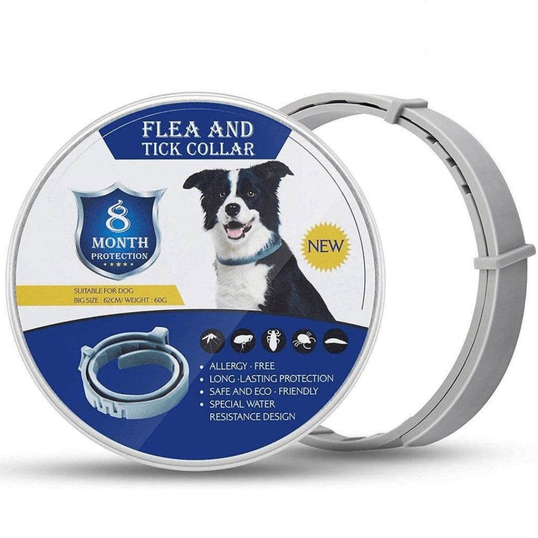 Natural Flea & Tick Collar For Dogs (One Size Fits All)