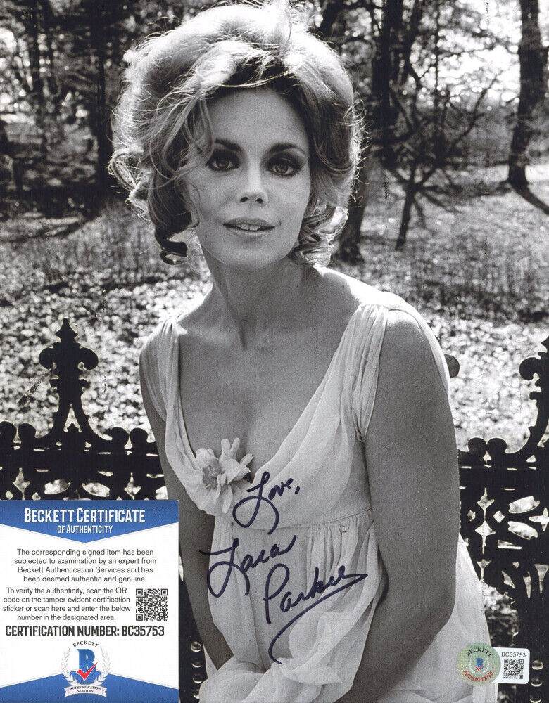 Dark Shadows Lara Parker Signed 8x10 Love Photo Poster painting Beckett COA Race with the Devil