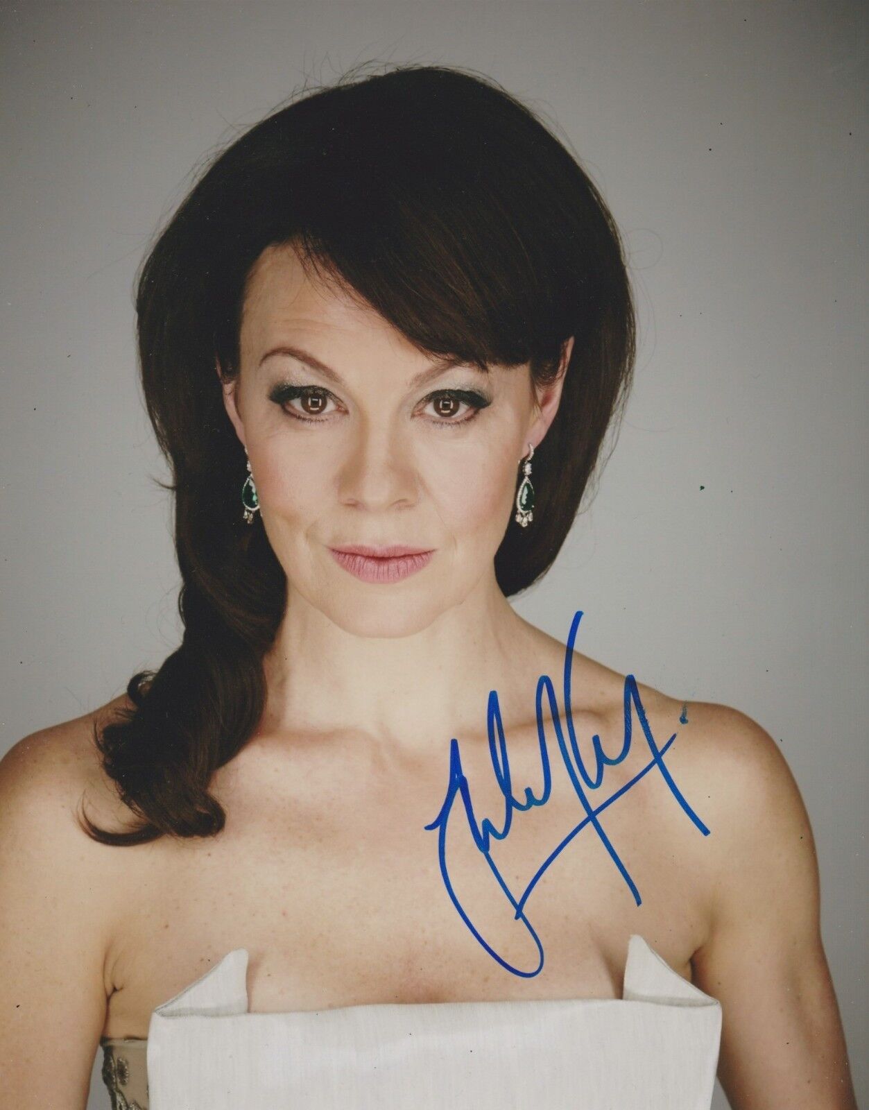 Helen McCrory Signed 10x8 Photo Poster painting AFTAL