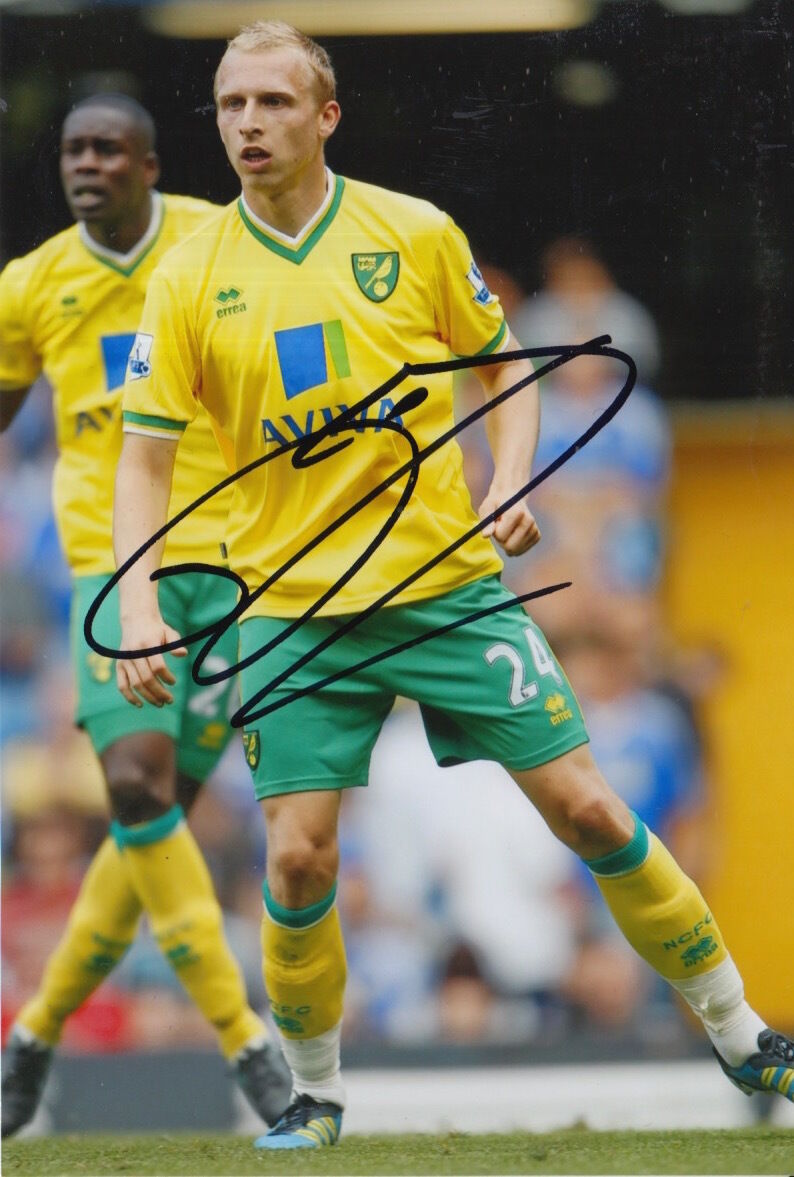 NORWICH CITY HAND SIGNED RITCHIE DE LAET 6X4 Photo Poster painting 1.