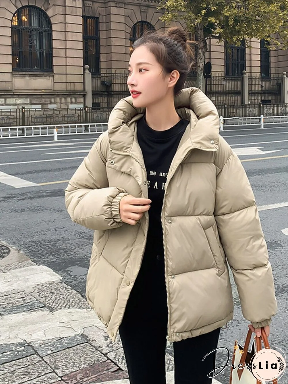 Winter Fashion New Long Sleeve Warm Casual Hooded Cotton Jacket Women's Winter Jacket Women's Winter Down JacketWomen Coat