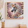 Pferd - speziell geformte Diamantmalerei - 30*30cm