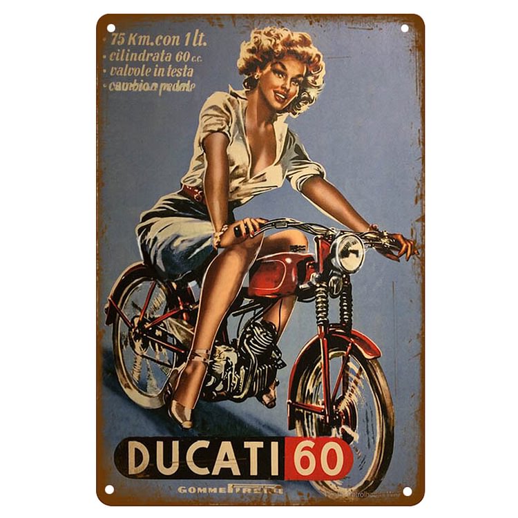 Heaven Race Bred Motorcycle - Vintage Tin Signs/Wooden Signs - 8*12Inch/12*16Inch
