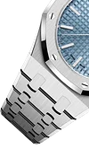 Silver 904L Steel Light Blue Dial - Automatic Watch - 37mm