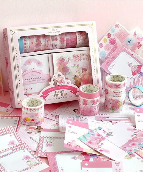 Cute World Theme Journal Gift Set-Himinee.com