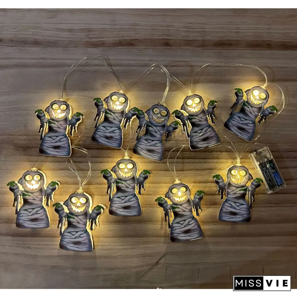 Battery Operated Mini Halloween Themed String Lights