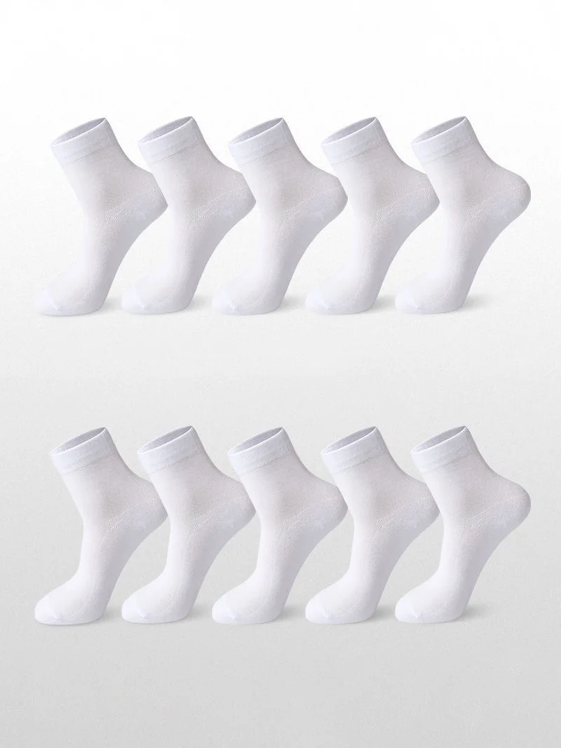 Men's summer special medium cotton ten pairs of socks in  mildstyles