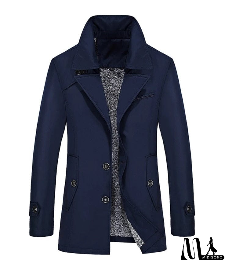 MidiSono - Timeless and Elegant winter Coat