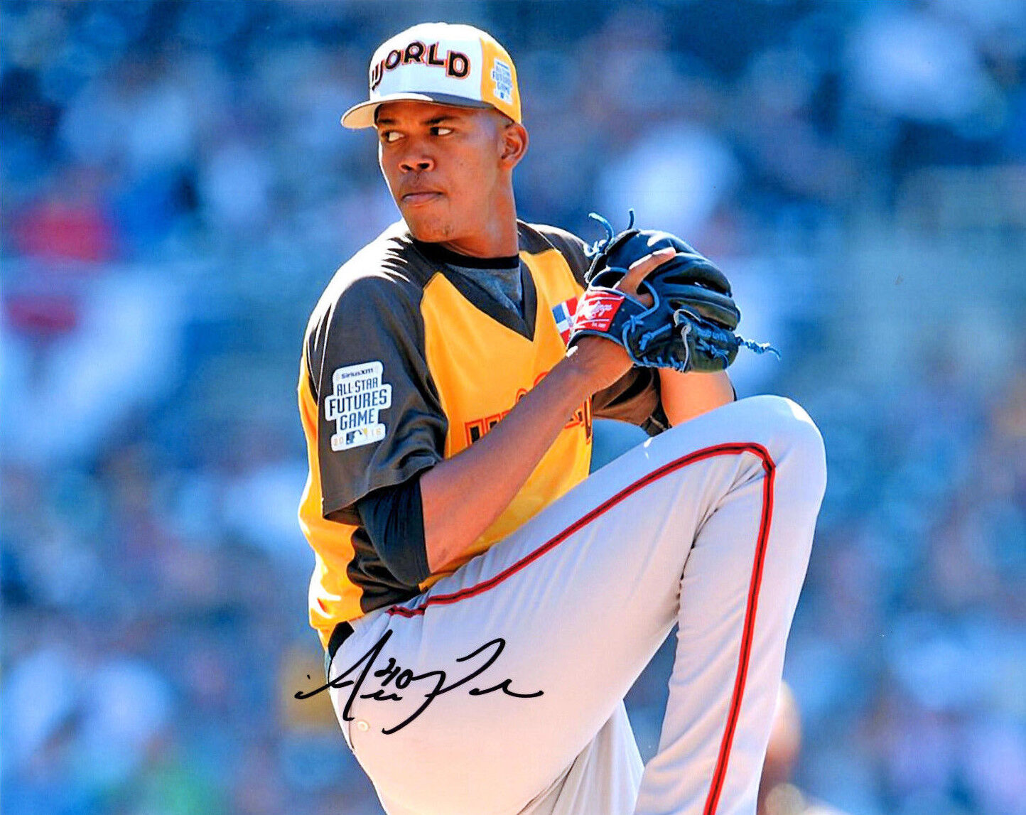 Angel Perdomo Blue Jays prospect Signed 8x10 Photo Poster painting Autographed Futures Game b