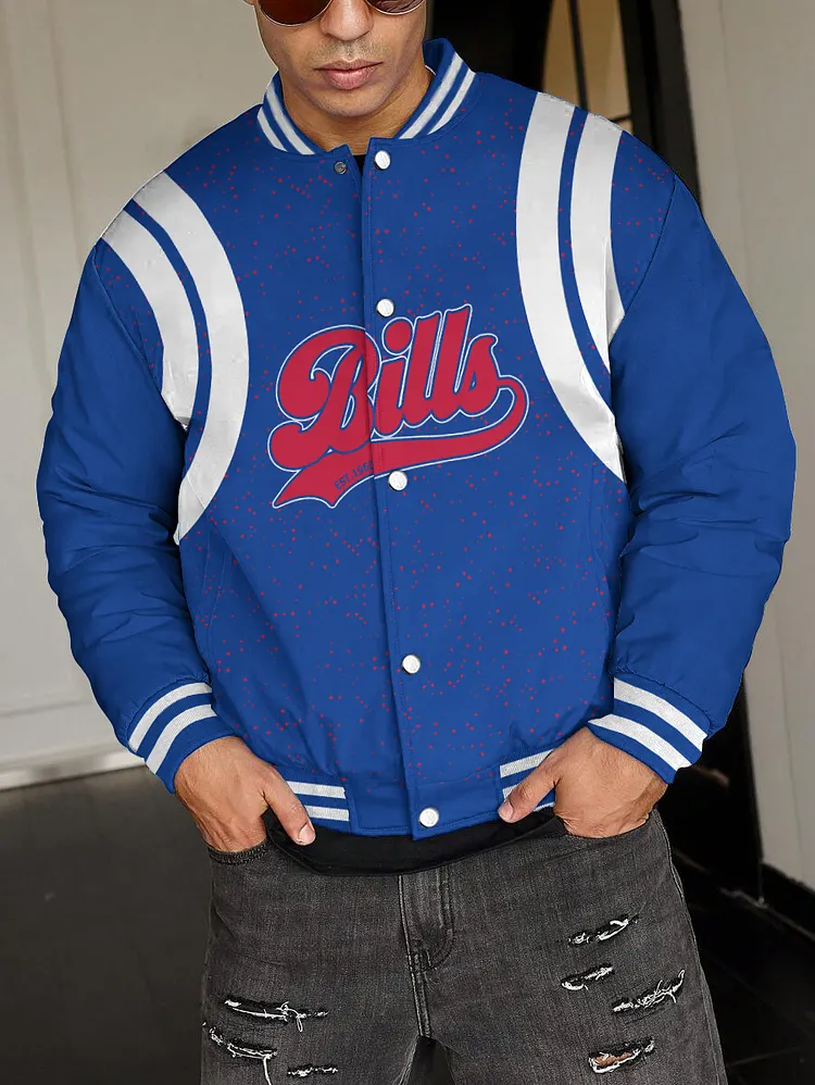 Buffalo Bills National Football League 2024 Make Your Mark Unisex Varsity Jacket