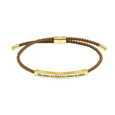Pulsera Correa de muñeca con grabado de 1 texto personalizado y ajustable
