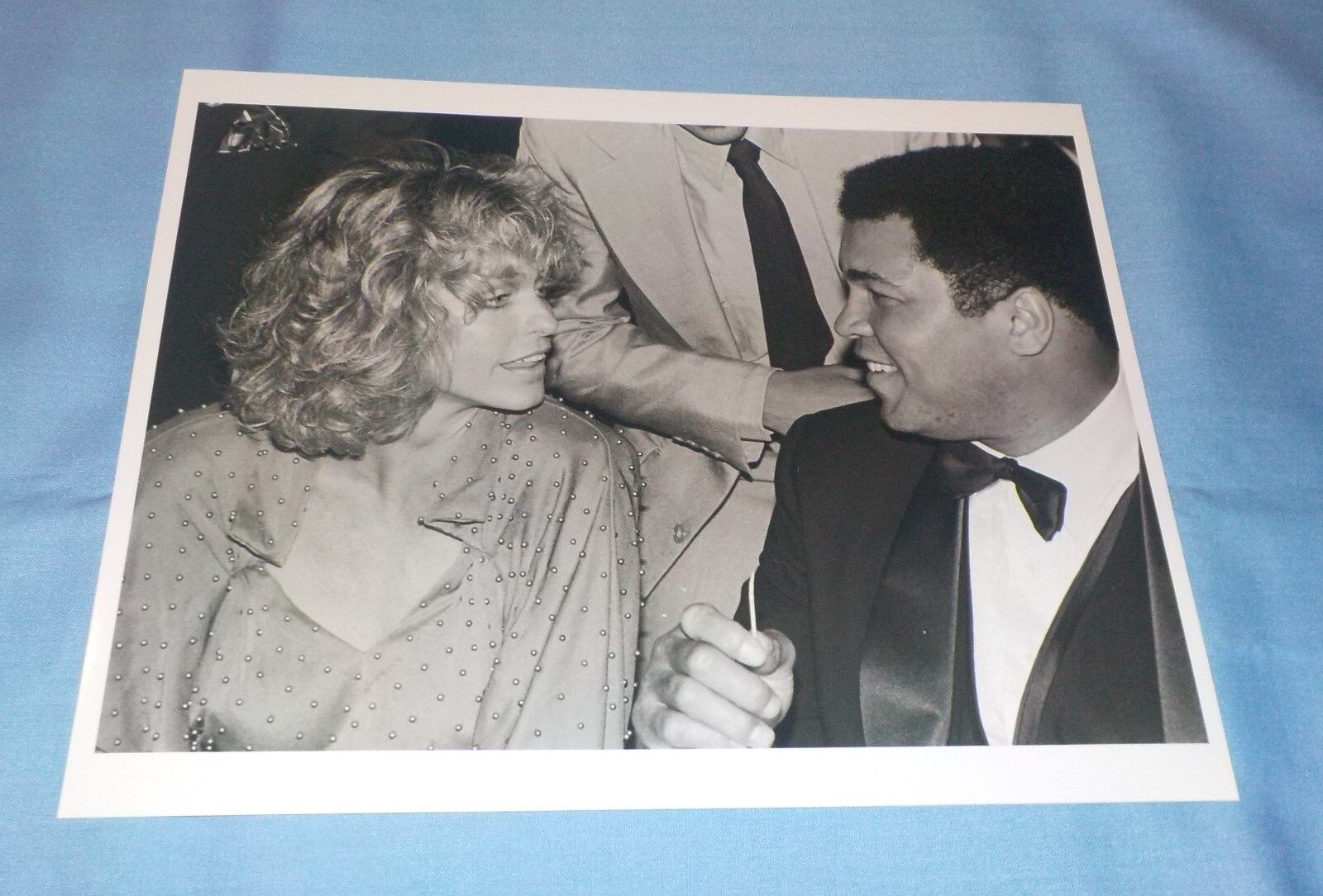 Muhammad Ali & Farrah Fawcett 8x10 Photo Poster painting Rare