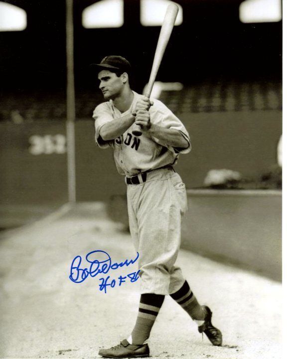 BOBBY DOERR signed autographed MLB RED SOX 8x10 Photo Poster painting