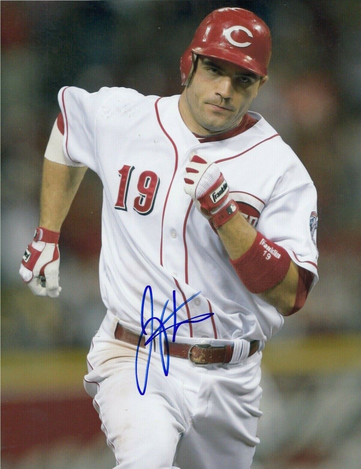 Joey Votto 8x10 SIGNED Photo Poster painting AUTOGRAPHED ( REDS ) REPRINT
