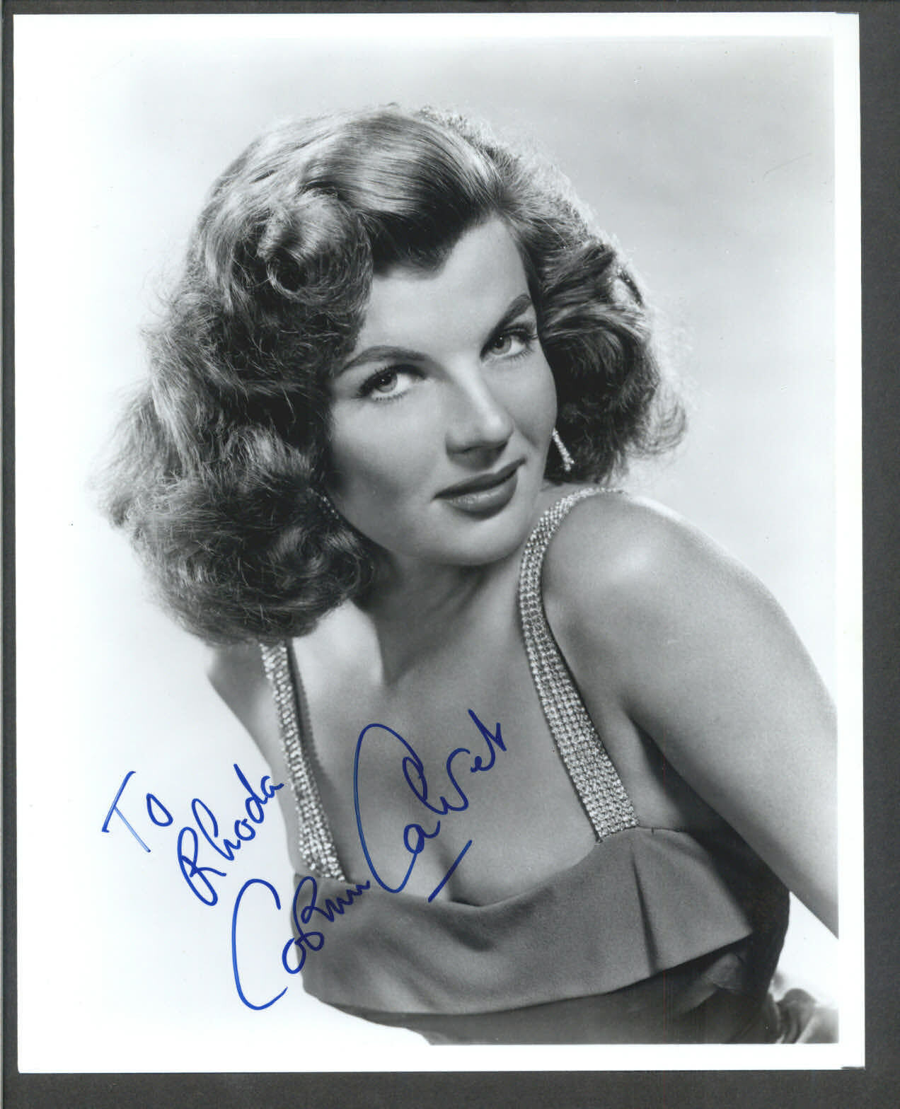 Corinne Calvet - Signed Vintage Celebrity Autograph Photo Poster painting - The Far Country