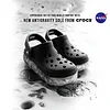 Nowe buty antygrawitacyjne CROCS x NASA zapewniają zerową grawitację. Stylowy styl. Bezkonkurencyjna innowacja.
